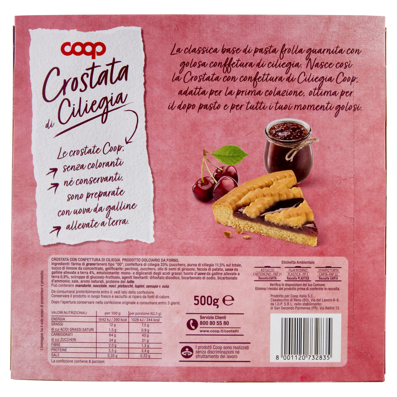 Crostata con confettura di ciliegia 500 gr - Immagine 31