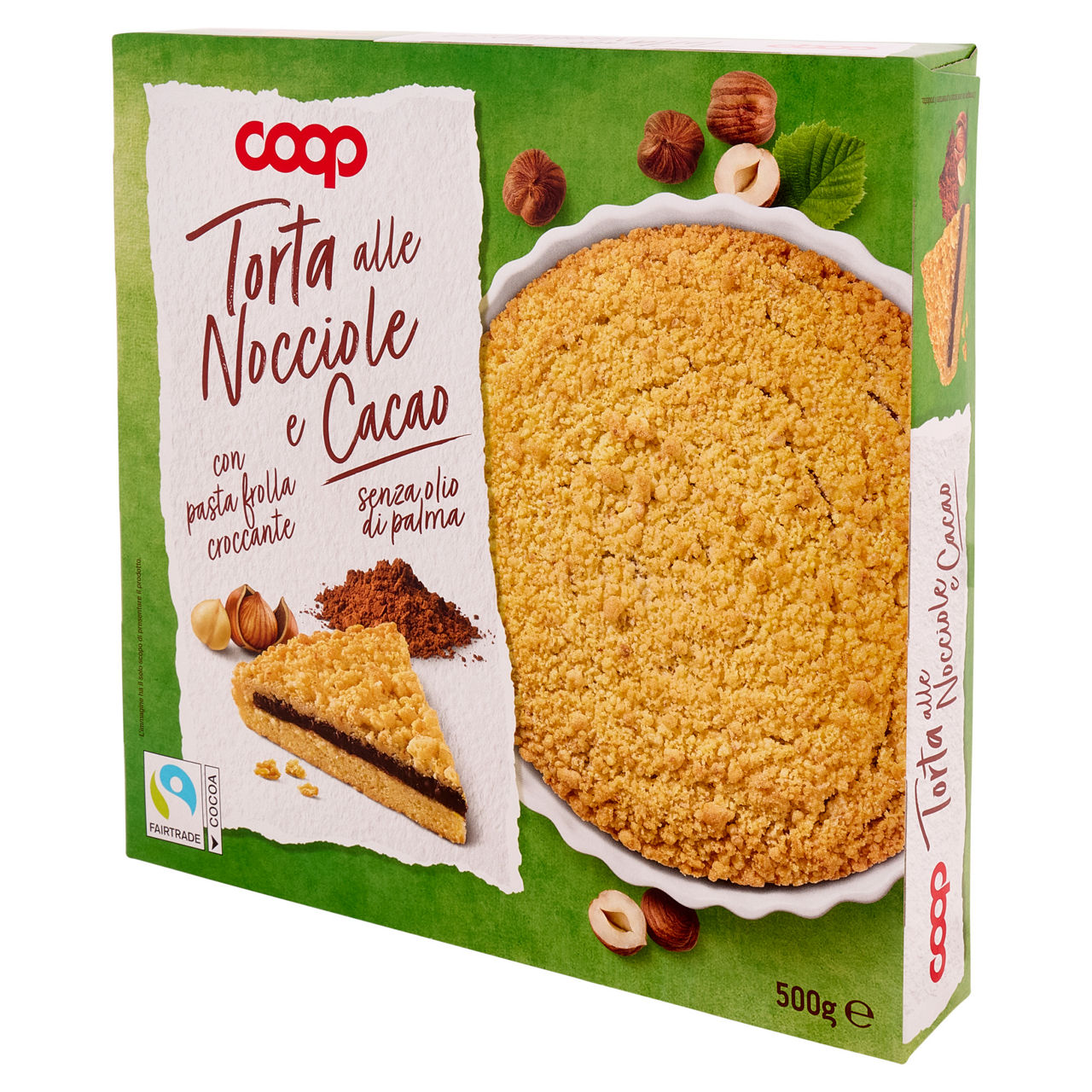 Torta croccante con crema alle nocciole e cacao 500 gr - Immagine 51