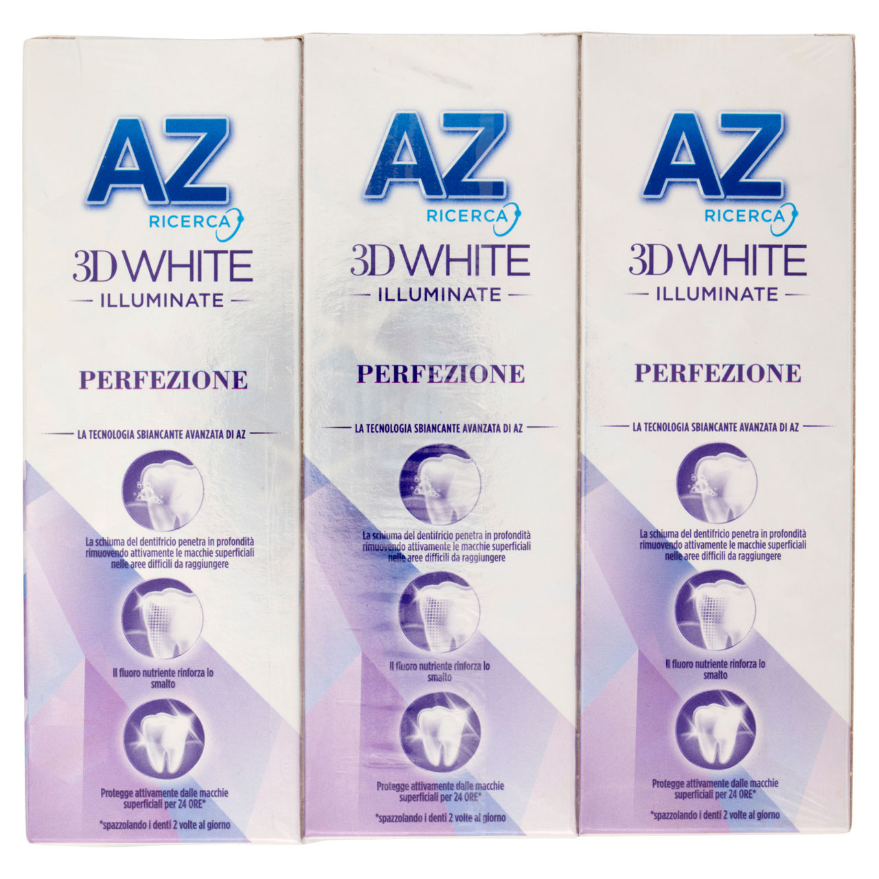 Dentifricio 3D White Perfezione sbiancante avanzato 3 pz x 50 ml - Immagine 21