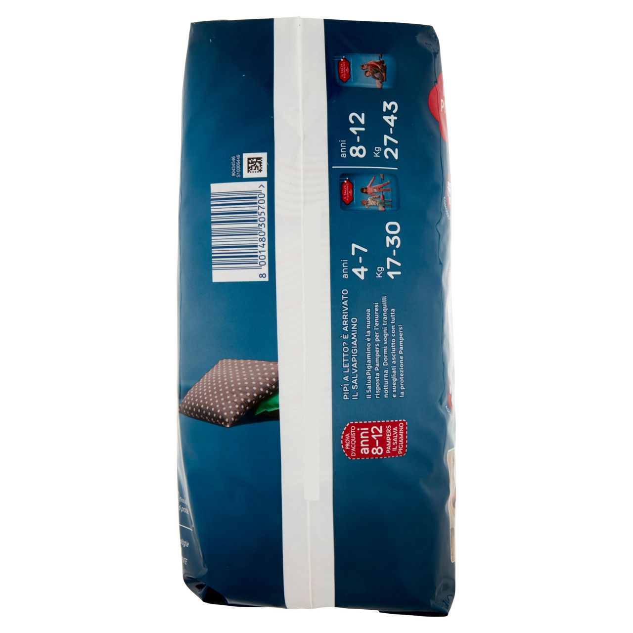 Mutandino salvapigiamino 8-12 anni 27-43 kg 9 pz - Immagine 21