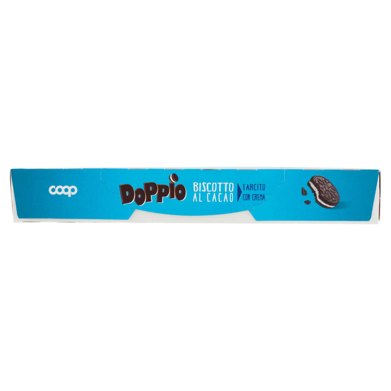 Doppio biscotto al cacao farcito di crema coop g 220 multipack no palma - Immagine 61