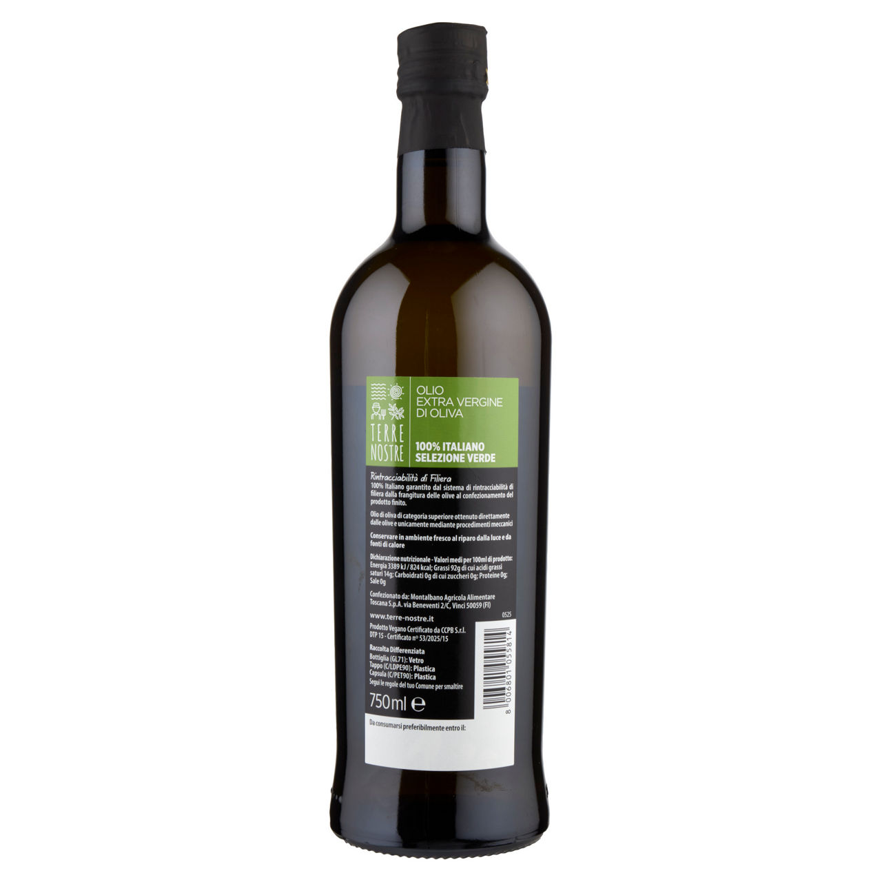 Olio extra vergine di oliva 100% Italiano estratto a freddo 750 ml - Immagine 31
