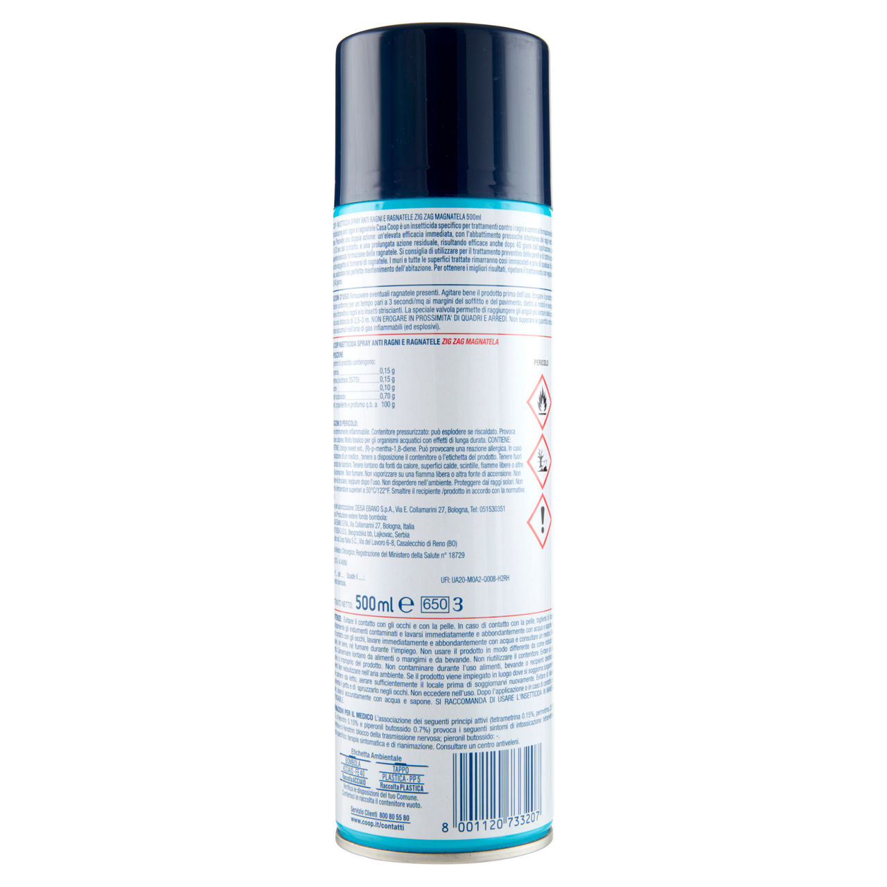 Insetticida spray contro ragni e ragnatele 500 ml - Immagine 31