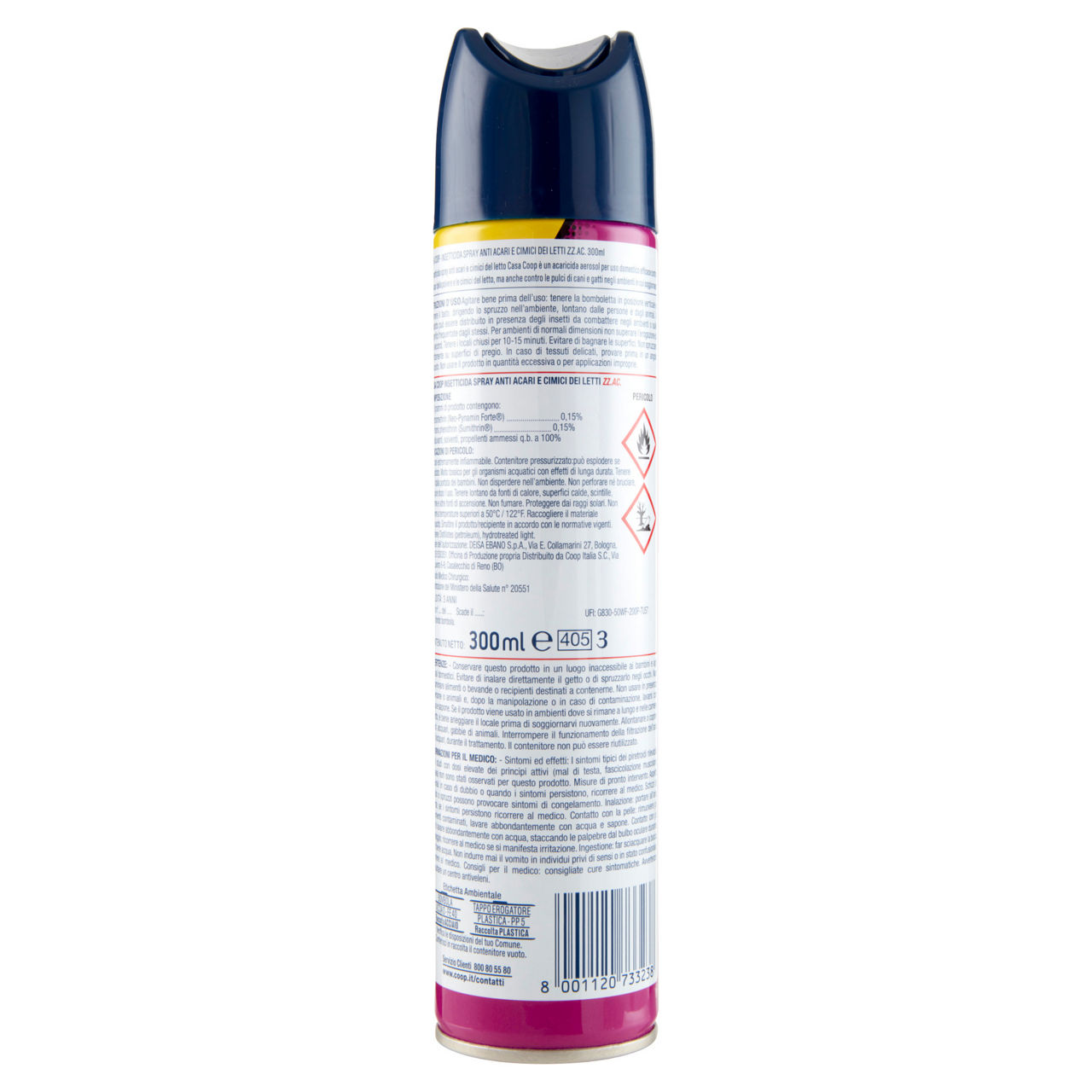 Insetticida spray contro acaro e cimice dei letti 300 ml - Immagine 51