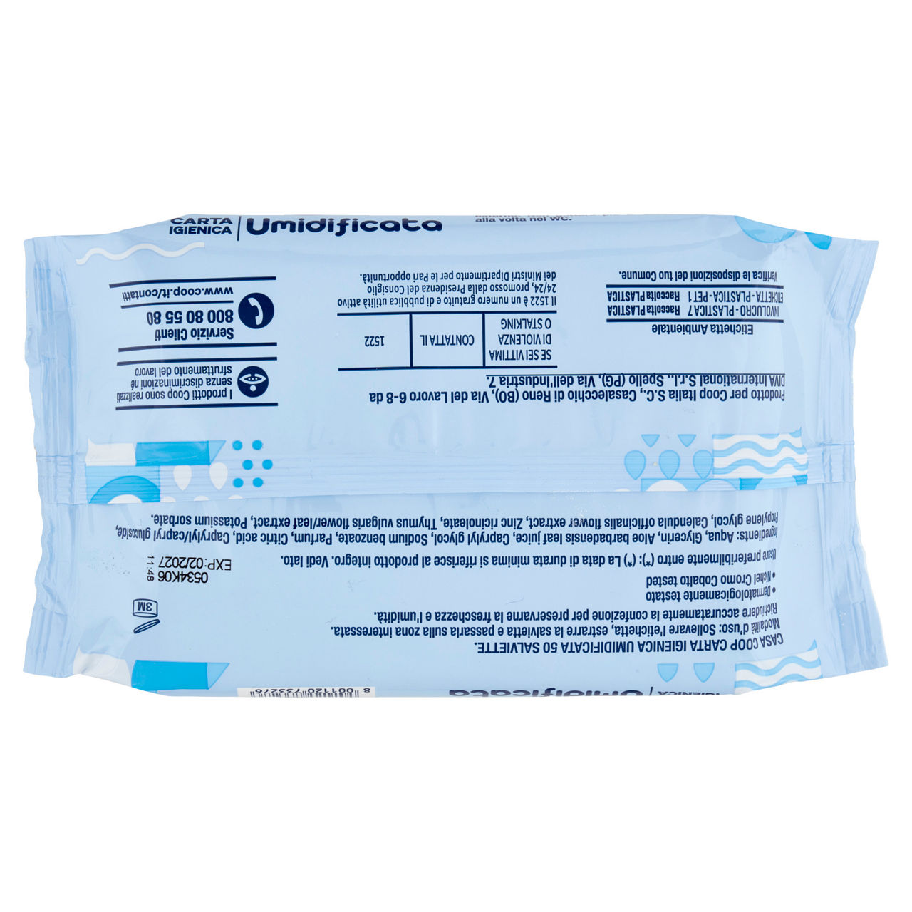 Carta igienica umidificata in salviette 50 pz - Immagine 41