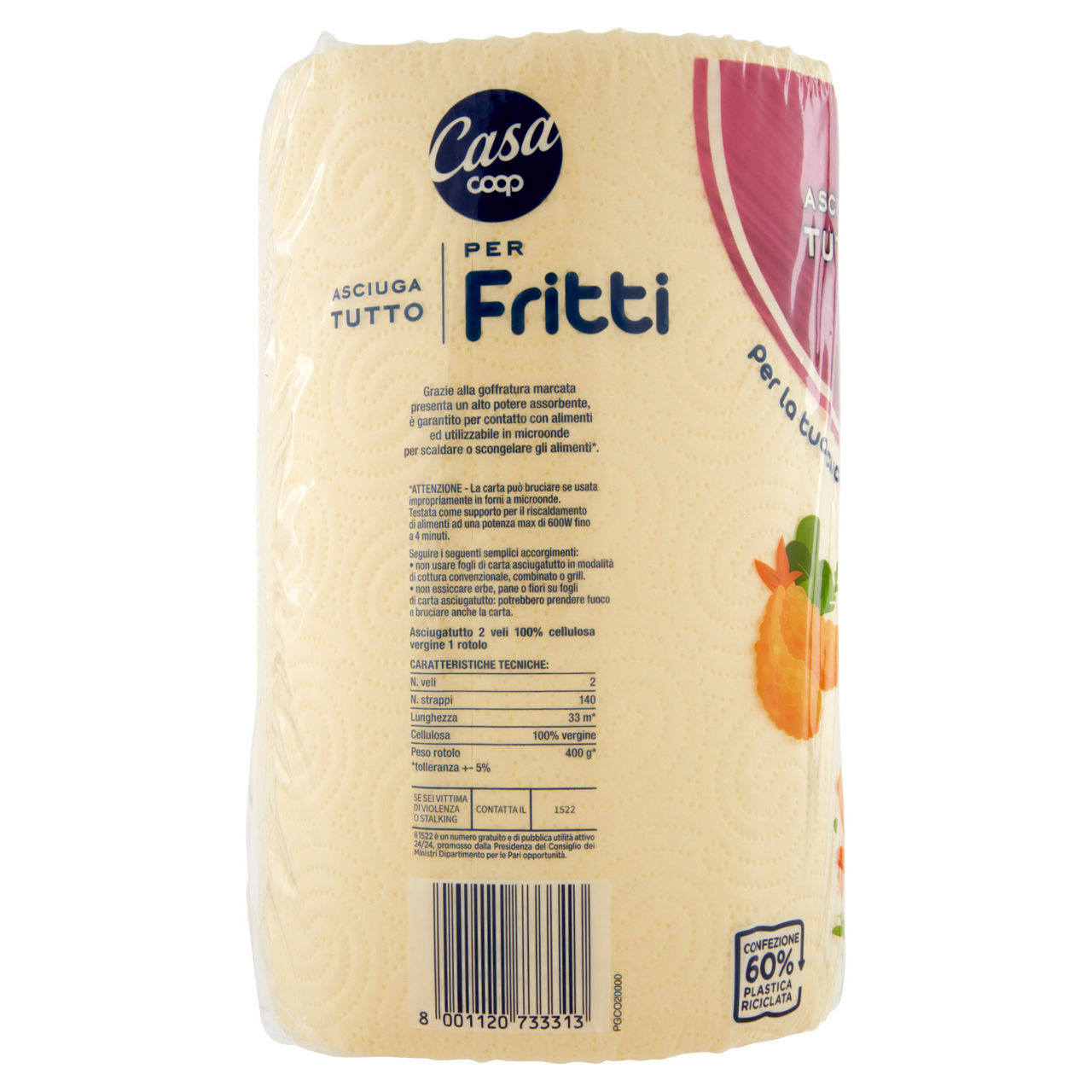 Asciugatutto per fritti coop casa 2 v. 140 strappi fsc pz1 - Immagine 41