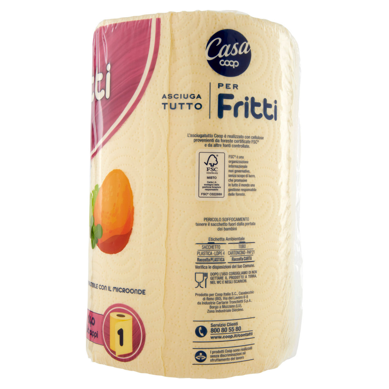 Asciugatutto per fritti coop casa 2 v. 140 strappi fsc pz1 - Immagine 21
