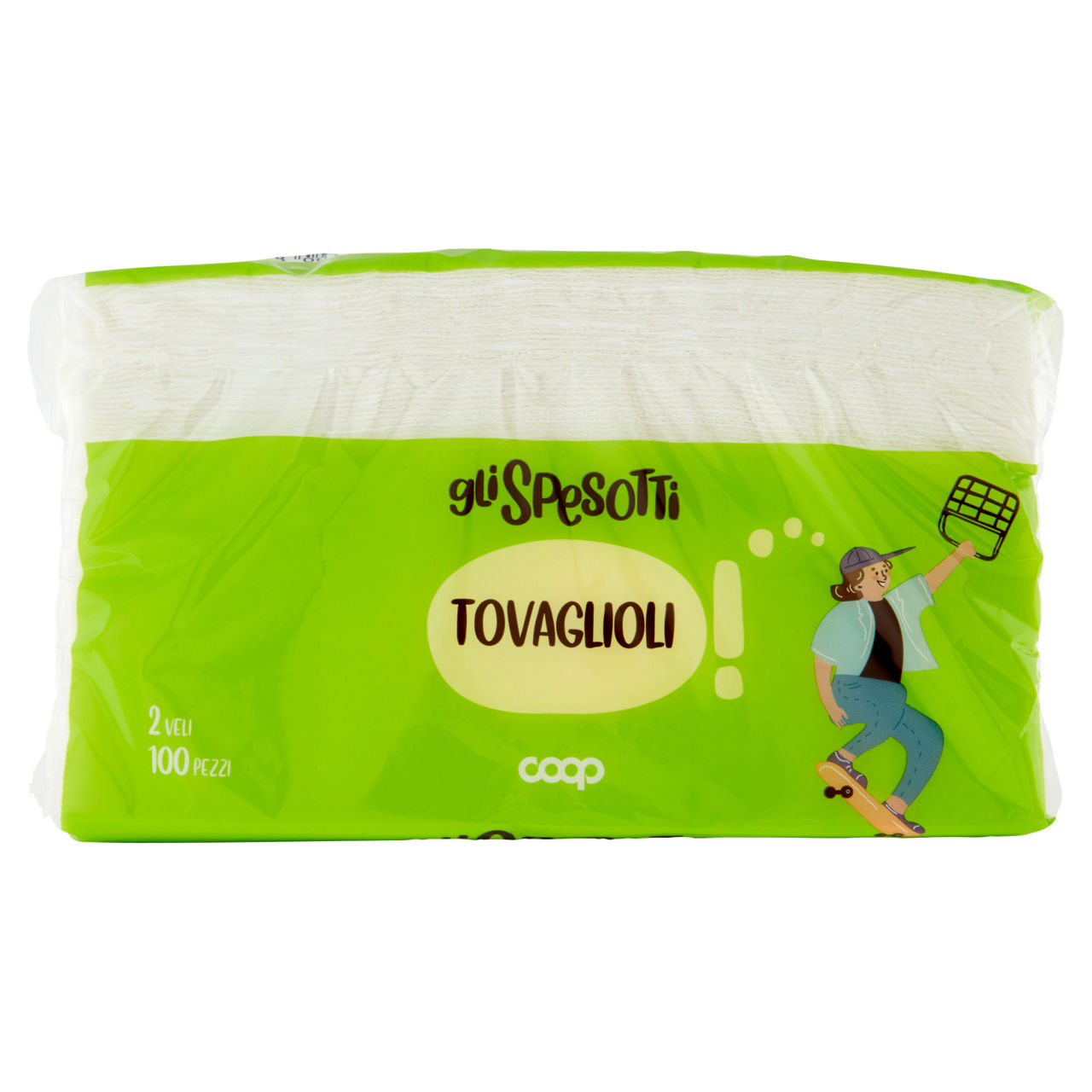 Tovaglioli coop gli spesotti 33x33 2 veli pz.100 - Immagine 41