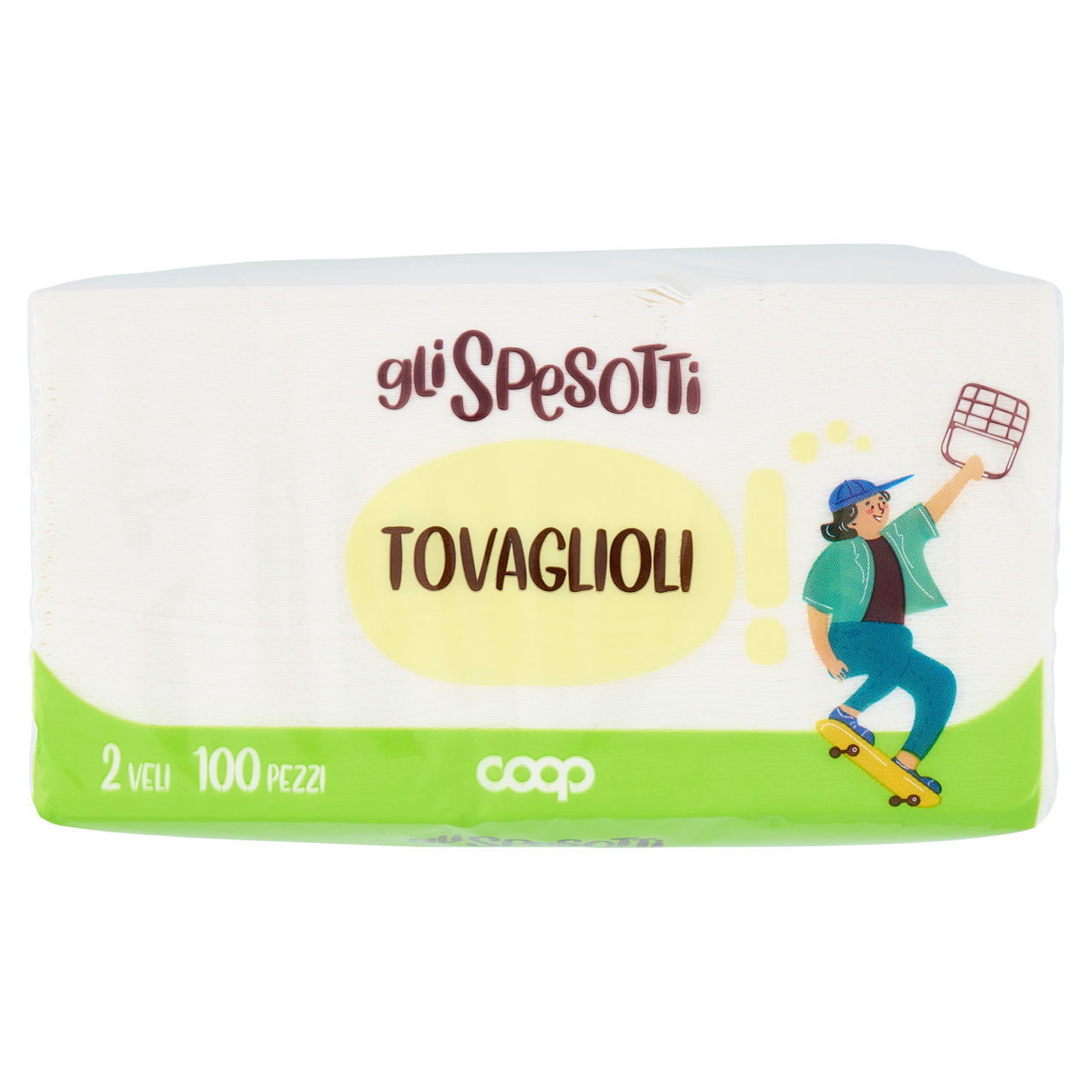 Tovaglioli coop gli spesotti 33x33 2 veli pz.100 - Immagine 101