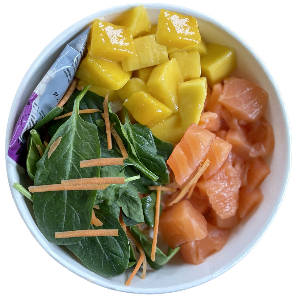 Poke kaili di salmone 280 gr