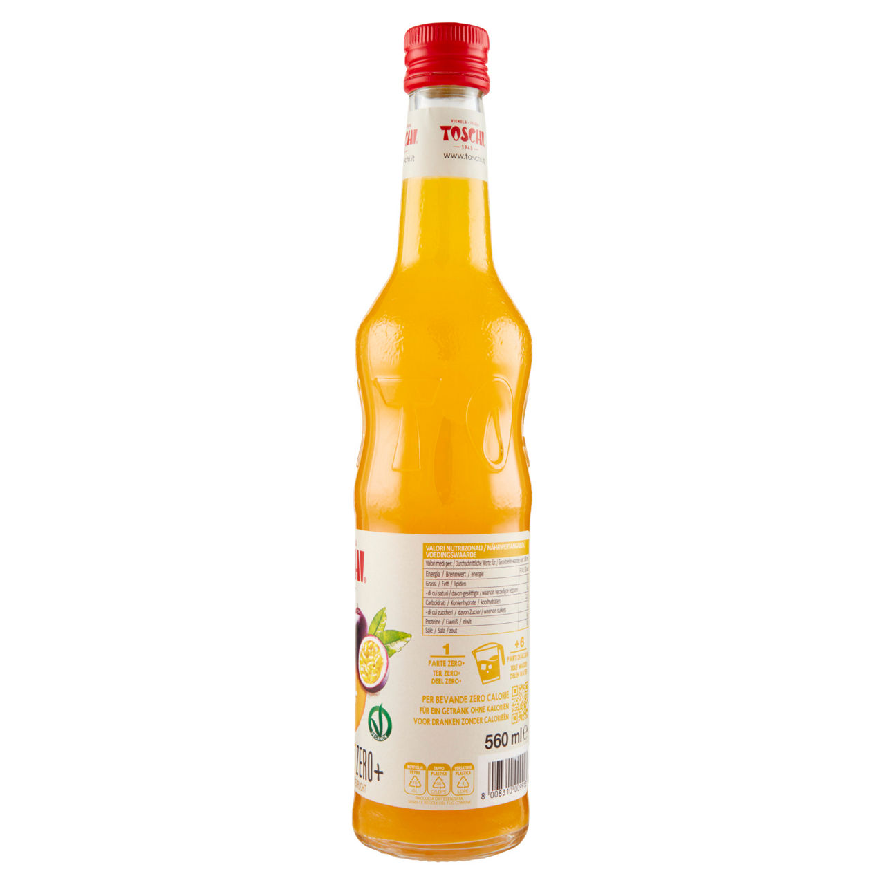 Sciroppo passion fruit + drink zero toschi cl 56 - Immagine 51