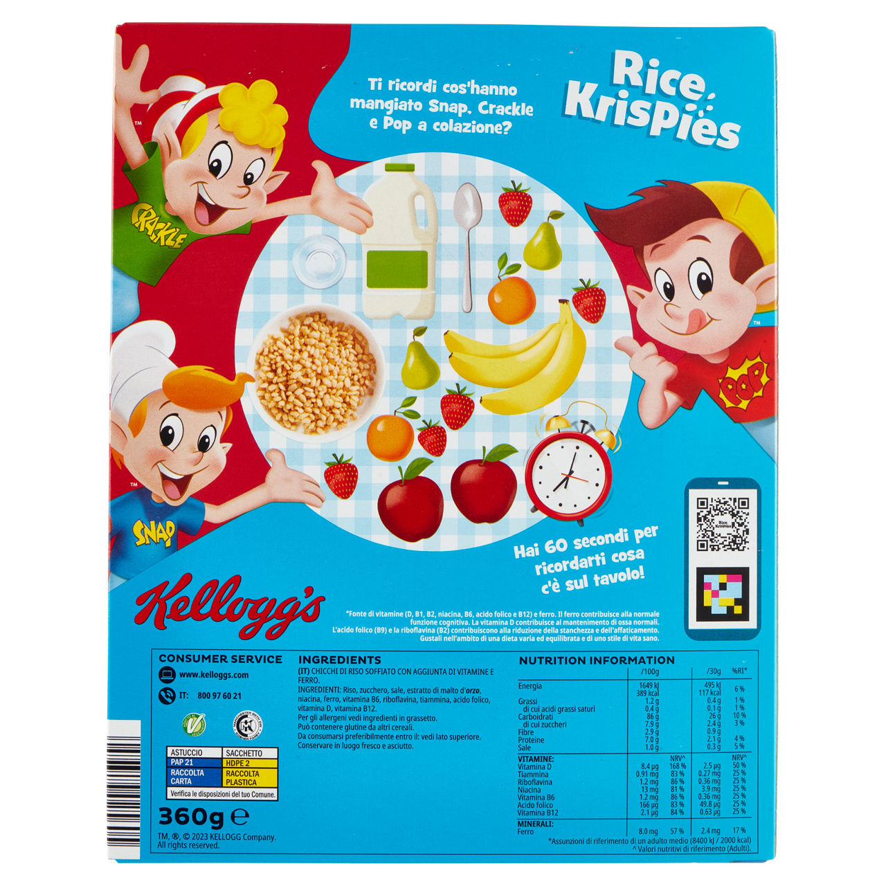 Chicchi di riso soffiato con  vitamine e ferro 360 gr - Immagine 21