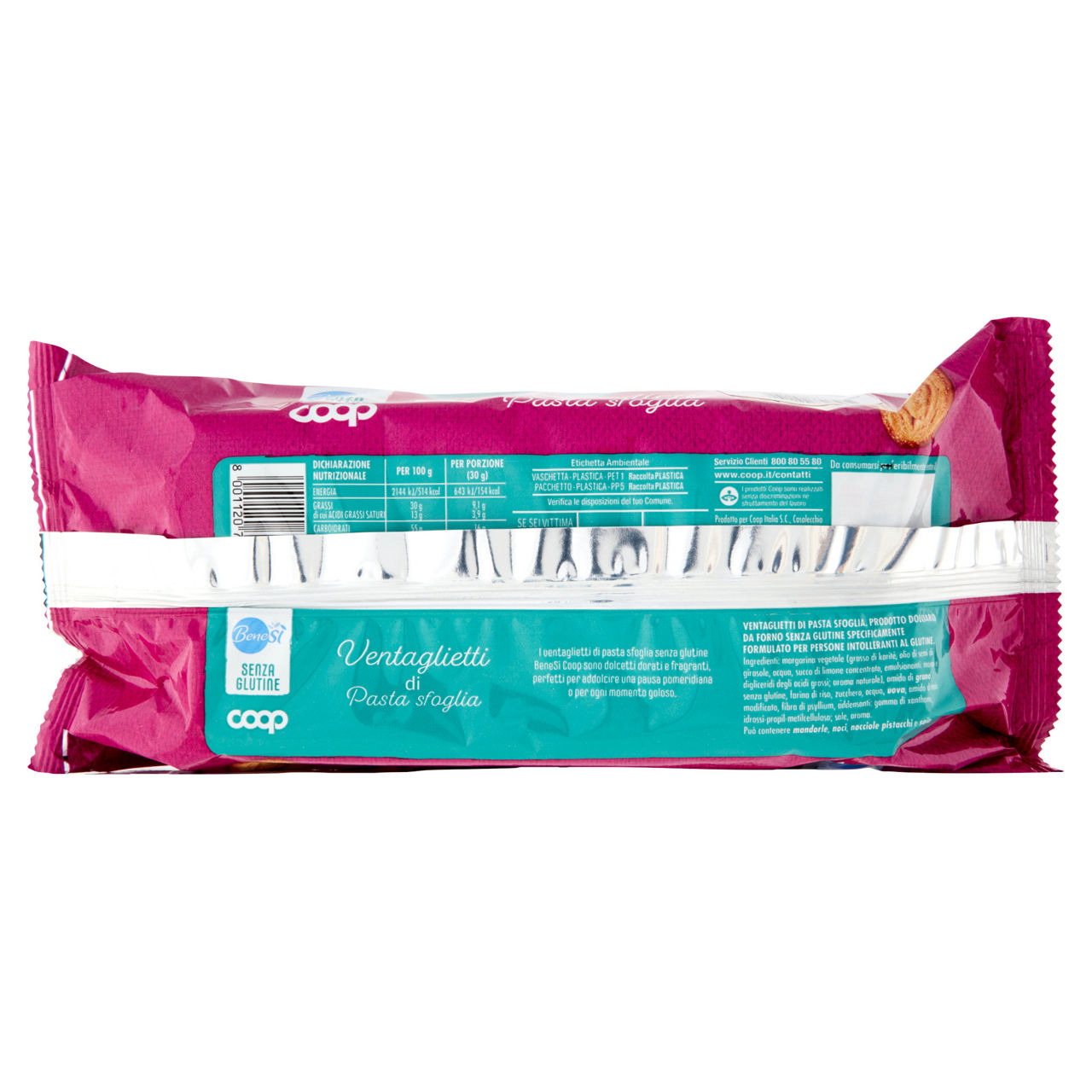 Ventagli di pasta sfoglia senza glutine bene si' coop g160 - Immagine 31