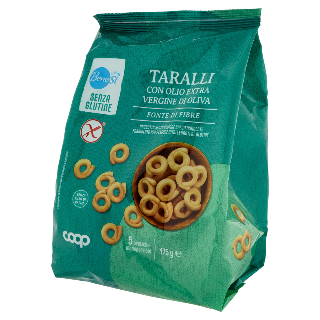 Taralli in buste monoporzioni senza glutine bene si' coop g 175 (g5x35) - Immagine 31