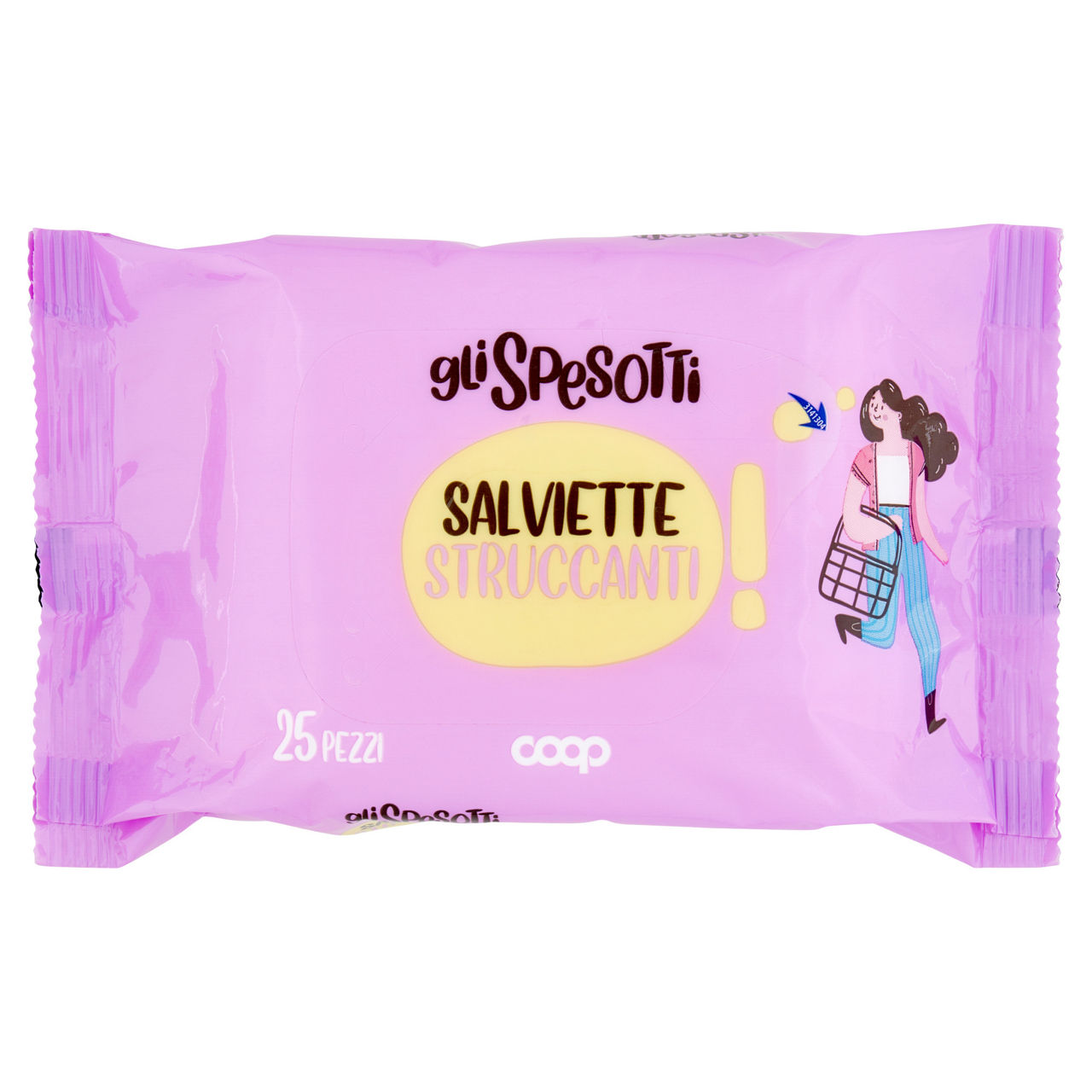 Salviette struccanti coop gli spesotti pz.25