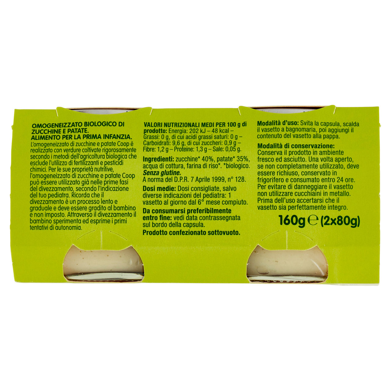 Omogeneizzato verdure patate e zucchine coop crescendo g80 - Immagine 11