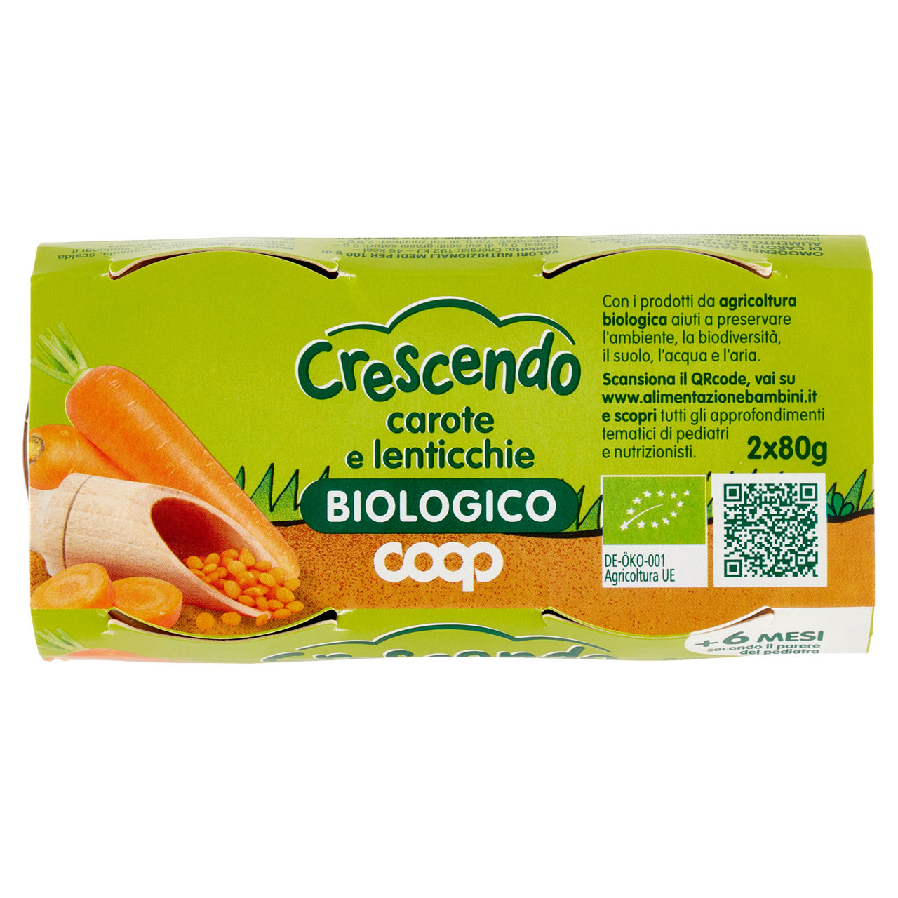 Omogeneizzato legumi carote e lenticchie coop crescendo g80x2 - Immagine 41