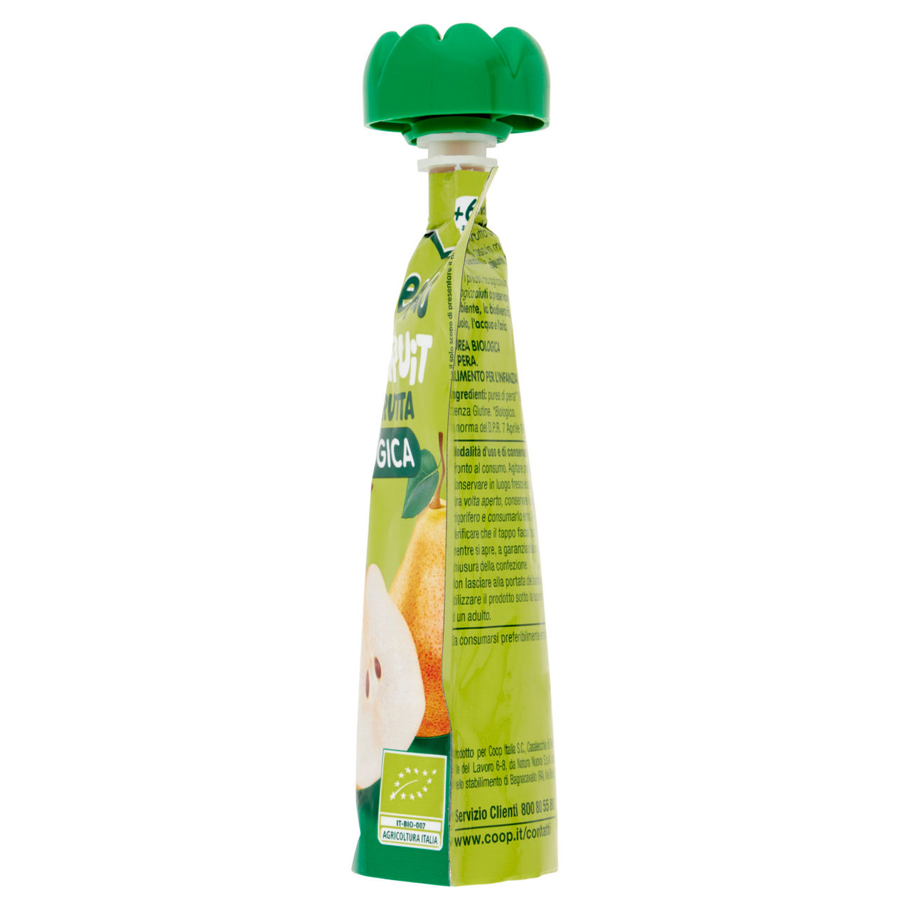 Pouche di frutta bio di pera 90 gr - Immagine 41