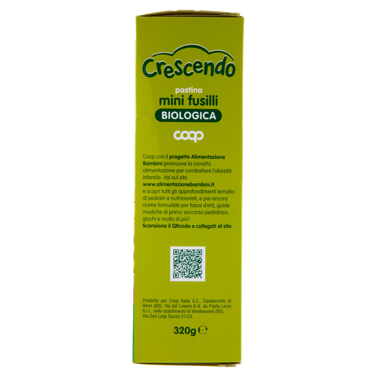 Pastina di semola di grano duro bio mini fusilli coop crescendo g  320 - Immagine 41
