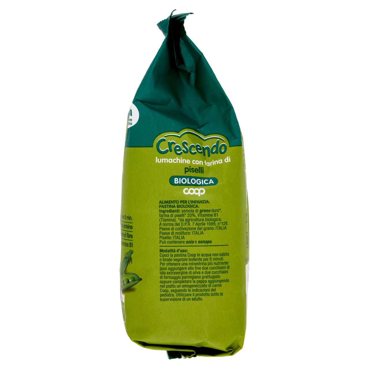 Lumachine con farina di piselli bio coop crescendo g320 - Immagine 41