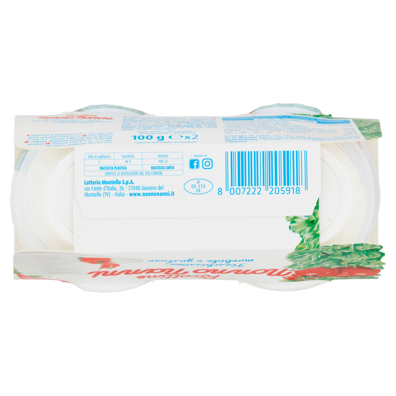 Ricottina 2 pz 200 gr - Immagine 51
