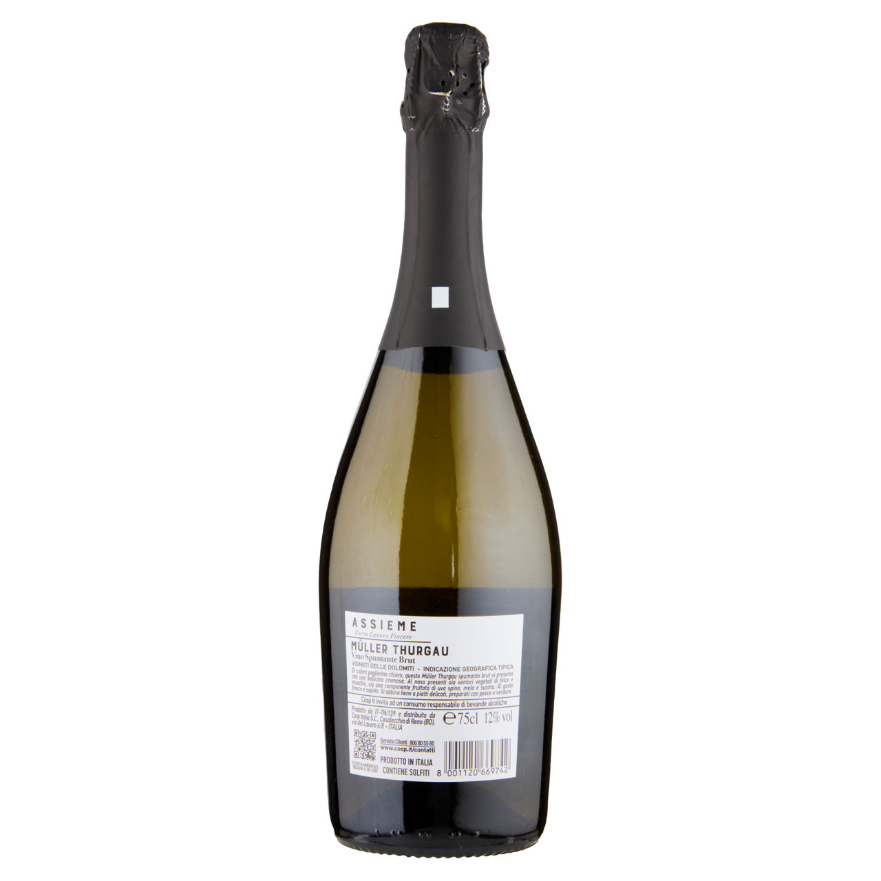 Spumante brut muller thurgau vino spumante brut assieme coop ml 750 - Immagine 21