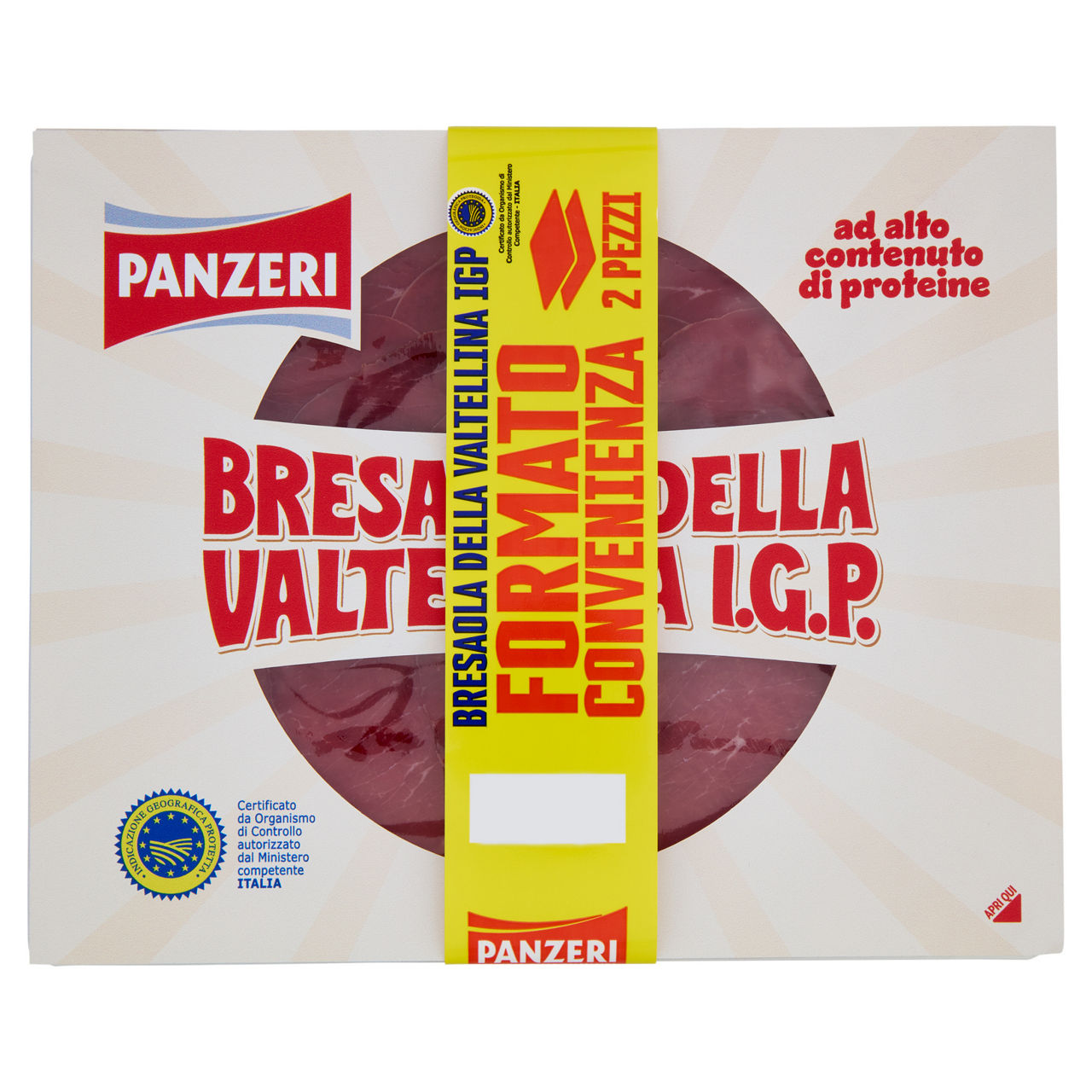 Bresaola della Valtellina IGP 2 pz x 80 gr