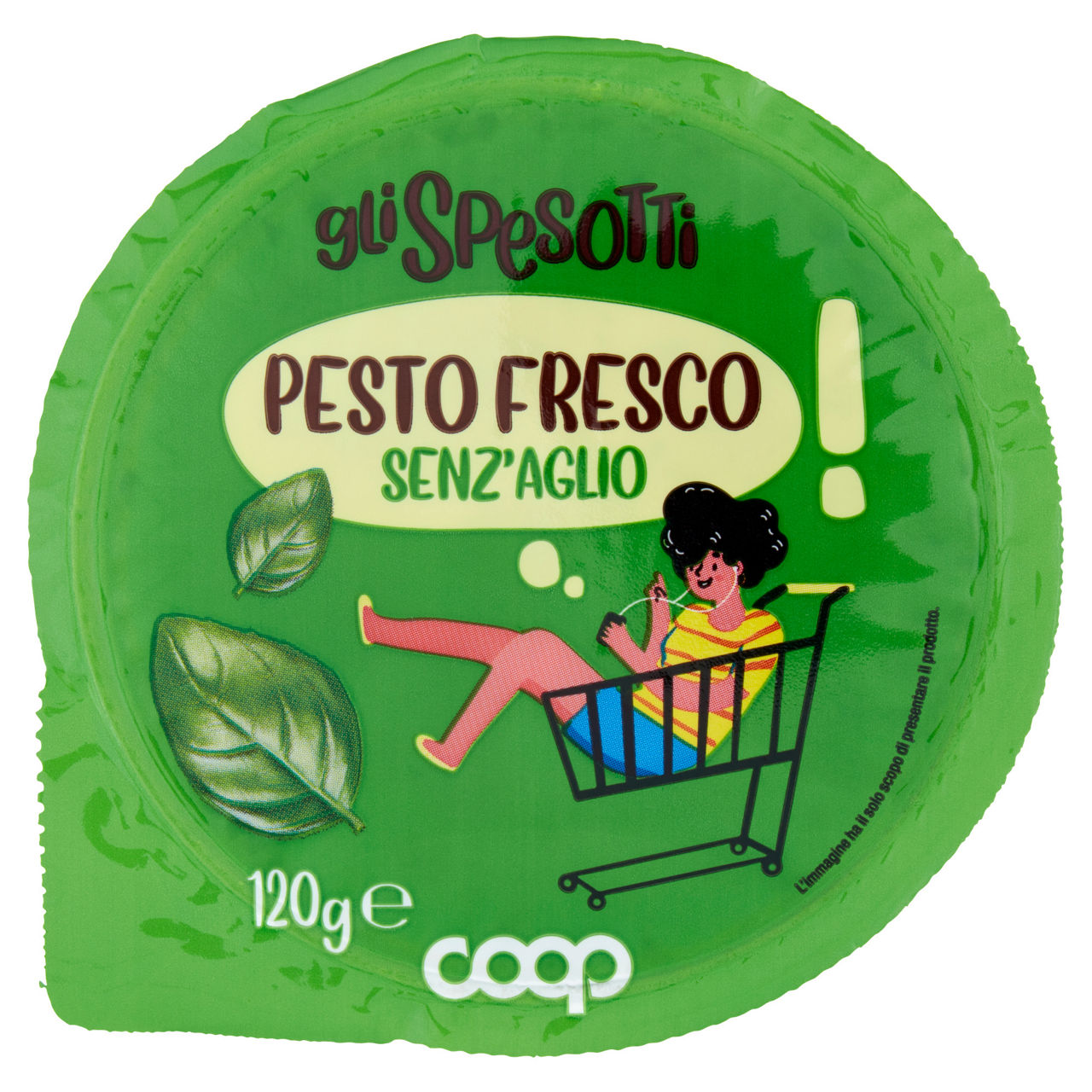 Pesto fresco senza aglio 120 gr