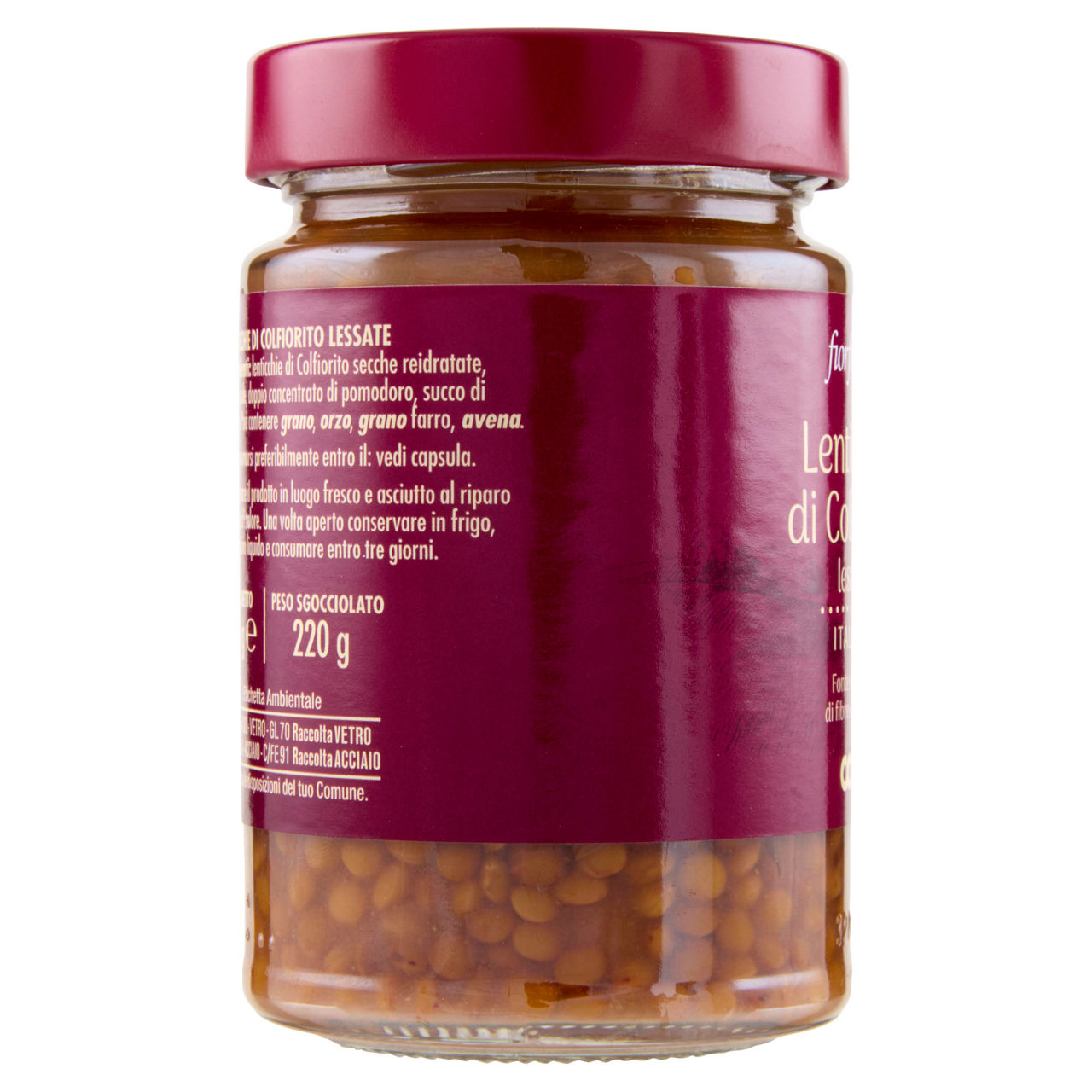 Lenticchie di cofiorito lessate 220 gr - Immagine 51