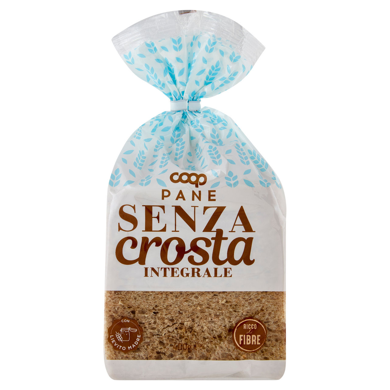 Pane senza crosta integrale coop g 400