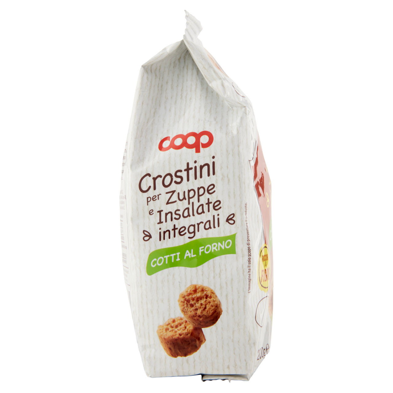 Crostini per zuppe e insalate integrali sacchetto coop g 200 - Immagine 31