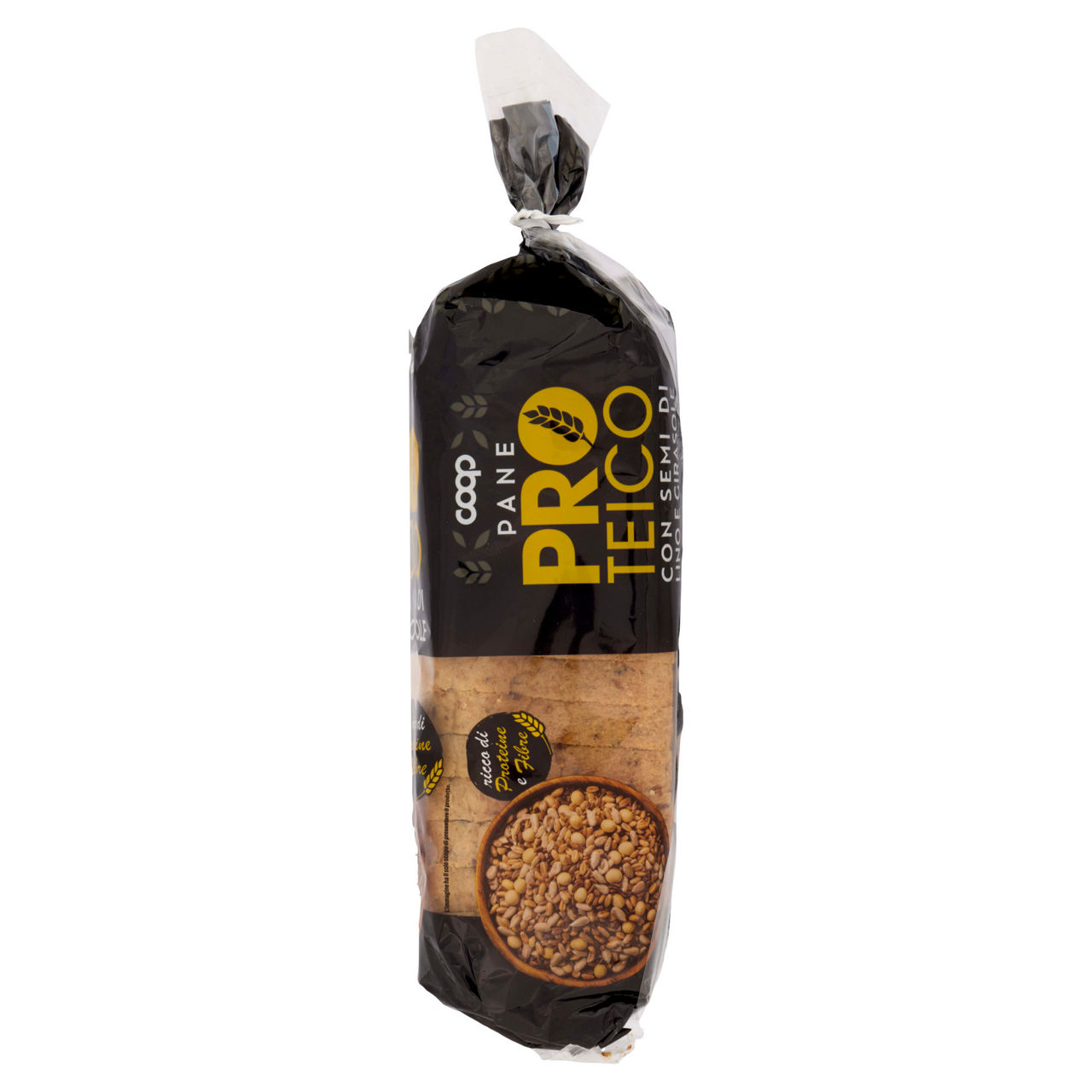 Pane a fette proteico con semi di lino e girasole coop g 400 - Immagine 41