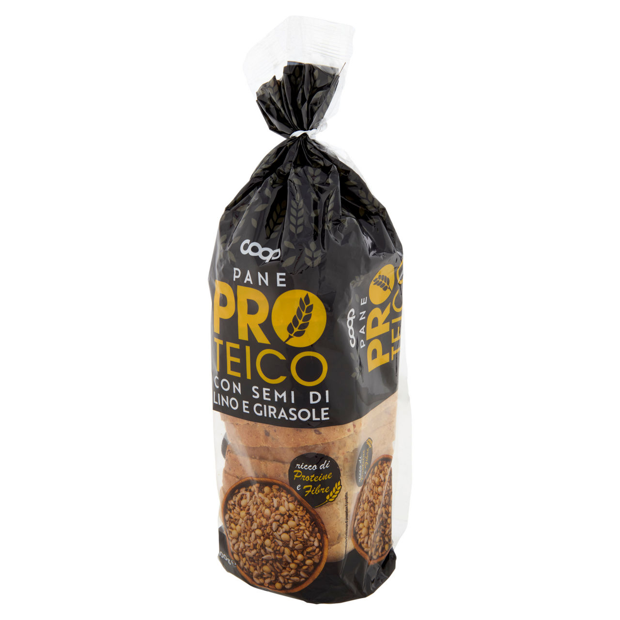Pane a fette proteico con semi di lino e girasole coop g 400 - Immagine 21