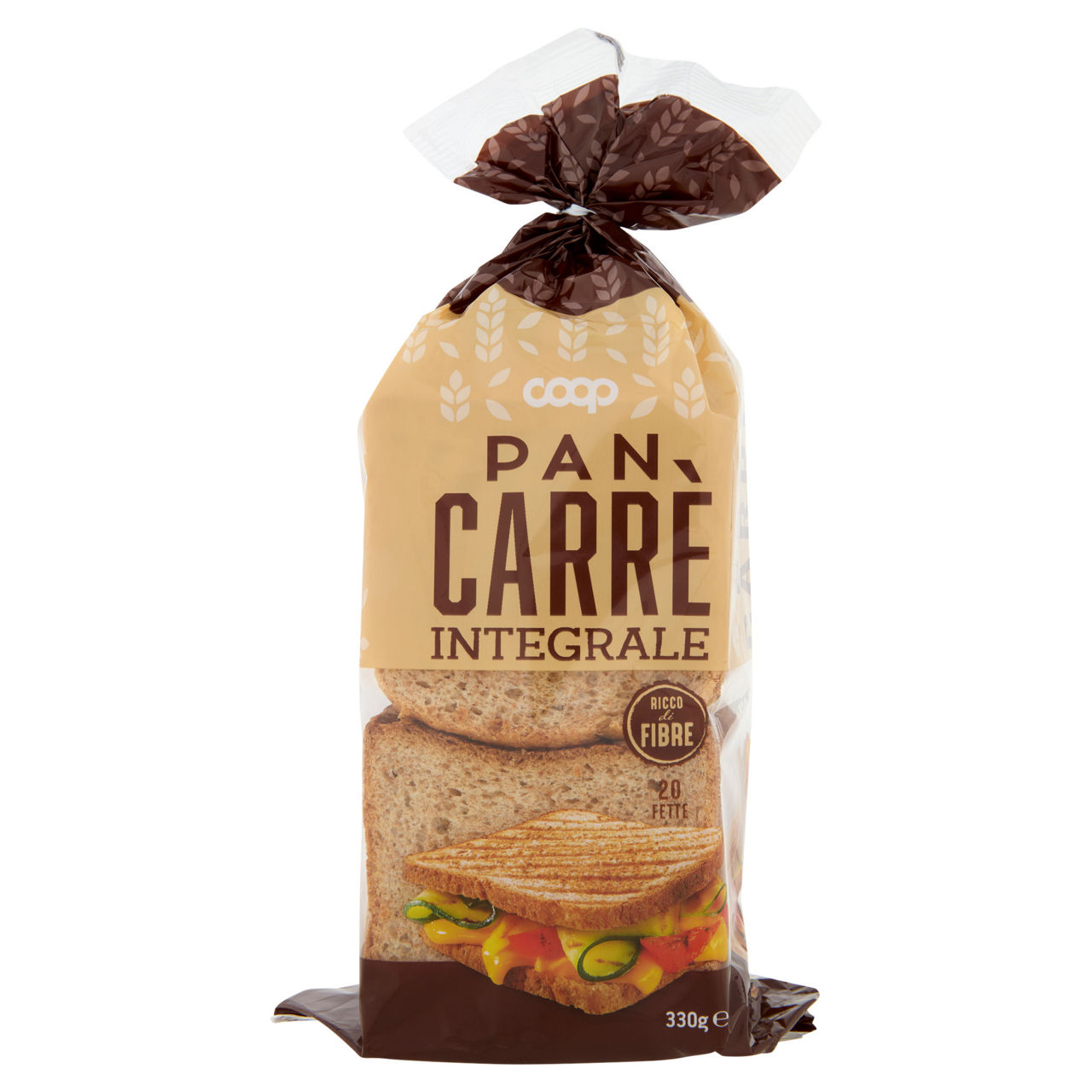 Pancarre' integrale 20 fette coop g330 - Immagine 01