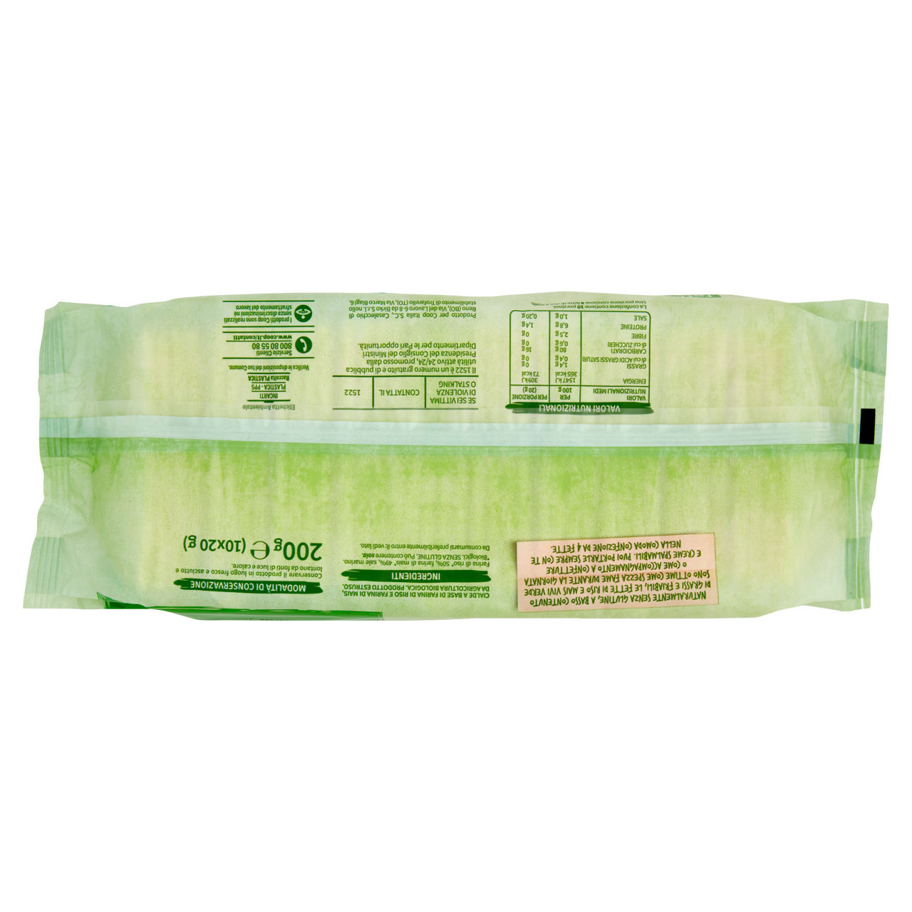 Fette di riso e mais bio vivi verde coop g 200 (g20x10) - Immagine 41
