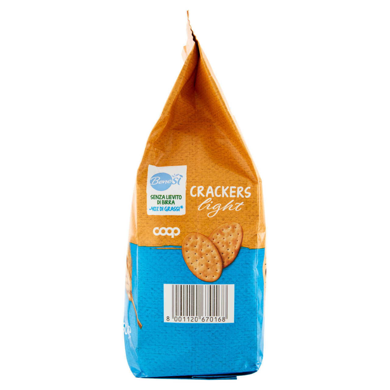 Crackers light (senza lievito e pochi grassi) benesì coop g250 - Immagine 21