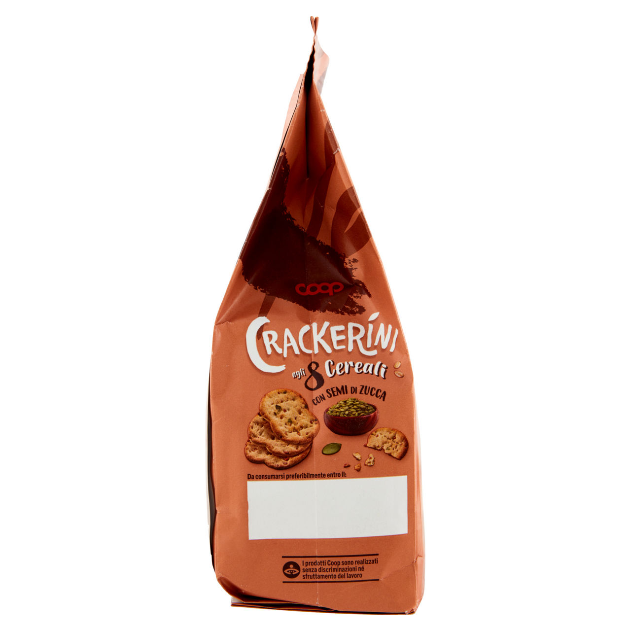 Crackerini 8 cereali con semi zucca coop g 230 - Immagine 61