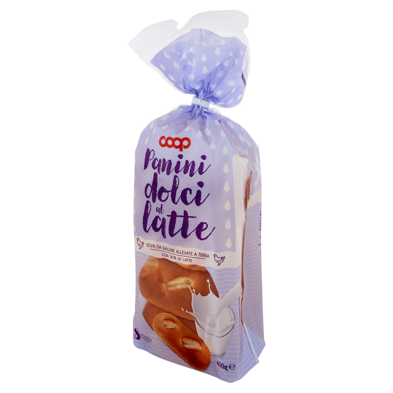 Panini dolci al latte coop x 8 sacchetto g400 - Immagine 41