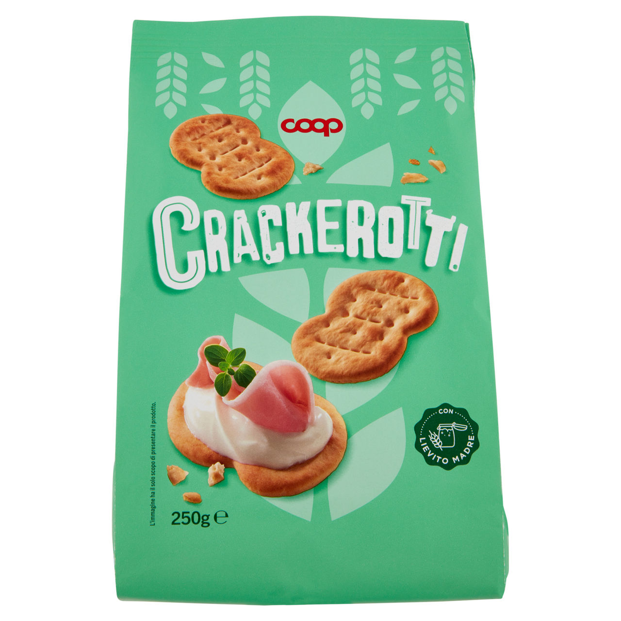 Panetti croccanti crackerotti coop g250 - Immagine 01