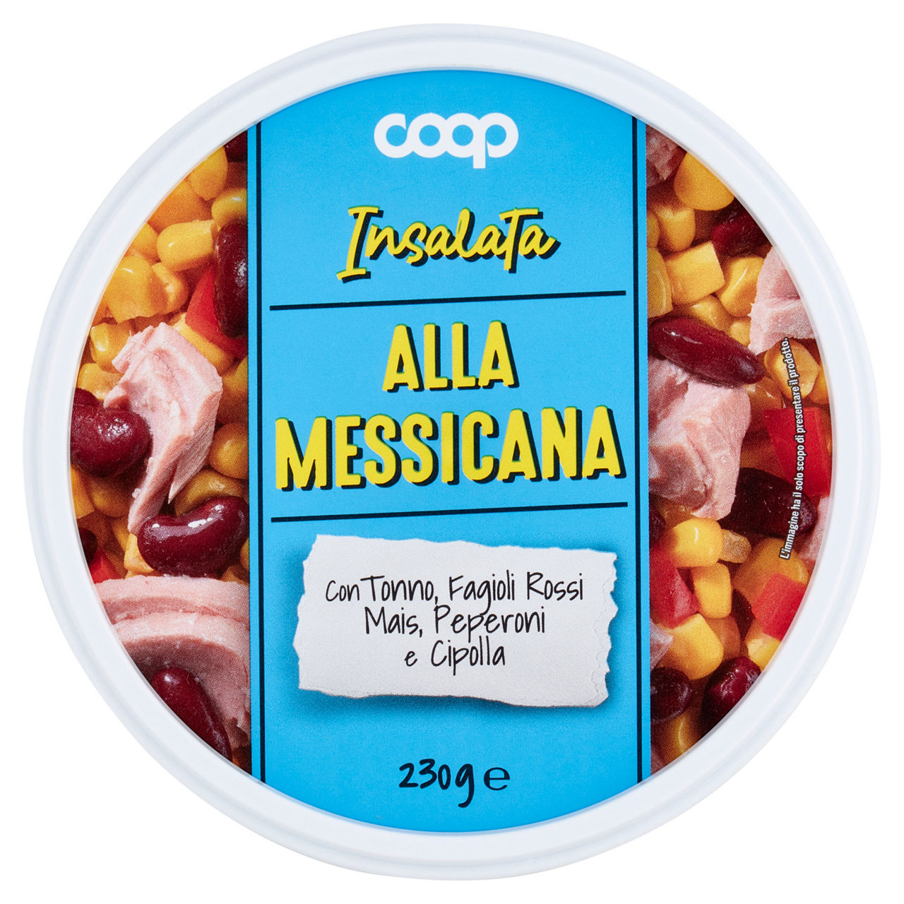 Insalata messicana con tonno e verdure coop lattina g 230 - Immagine 01