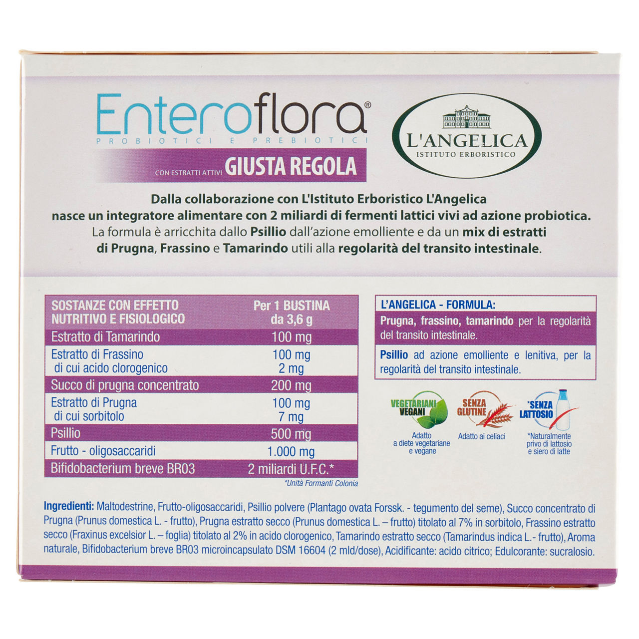 Enteroflora giusta regola 12 pz 43 gr - Immagine 51
