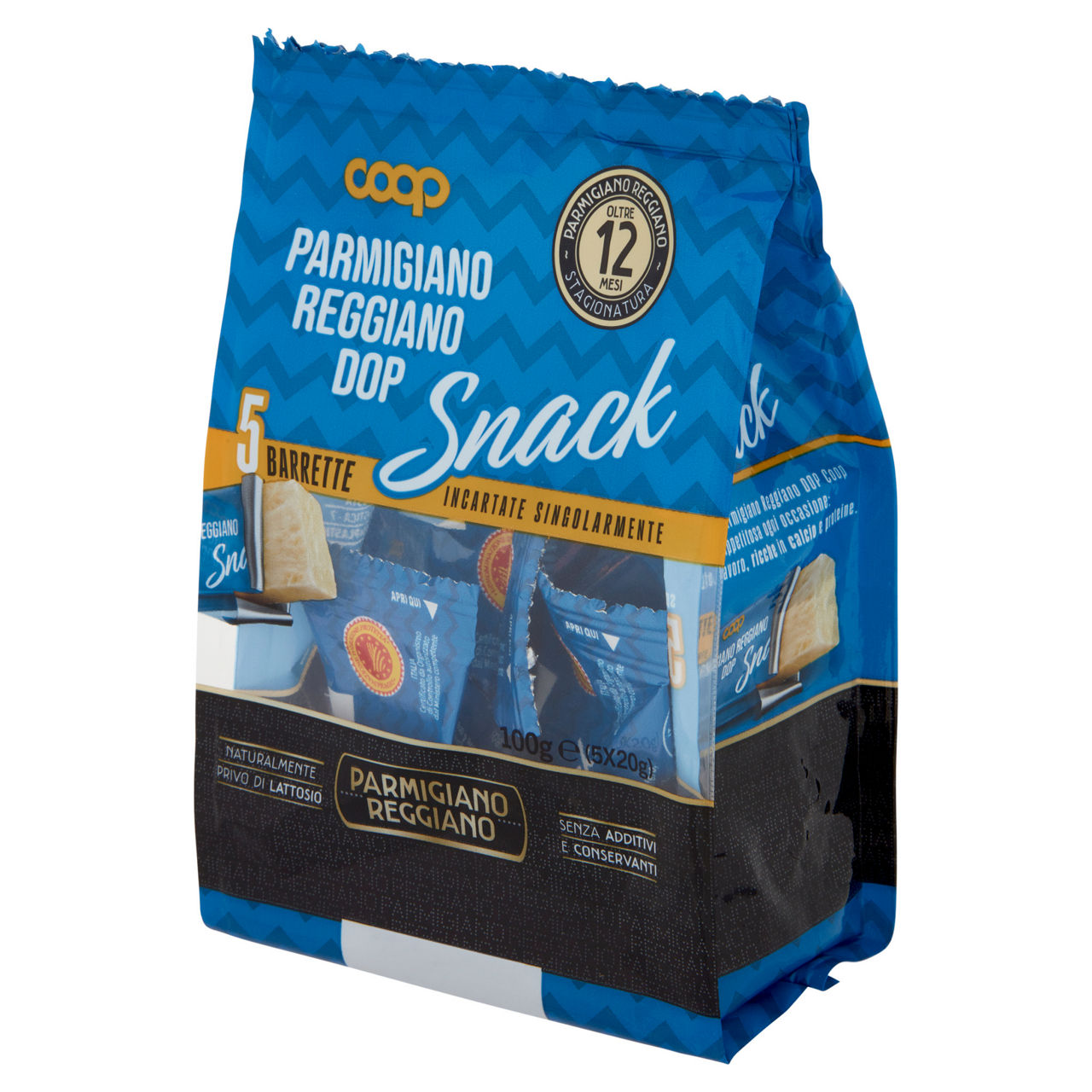 Snack di Parmigiano Reggiano DOP 5 pz 100 gr - Immagine 21