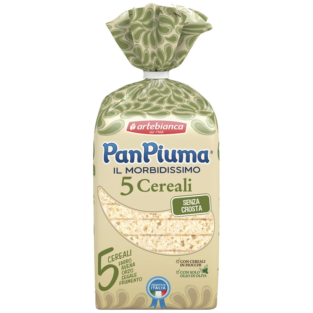 Pan piuma ai 5 cereali 300 gr - Immagine 01