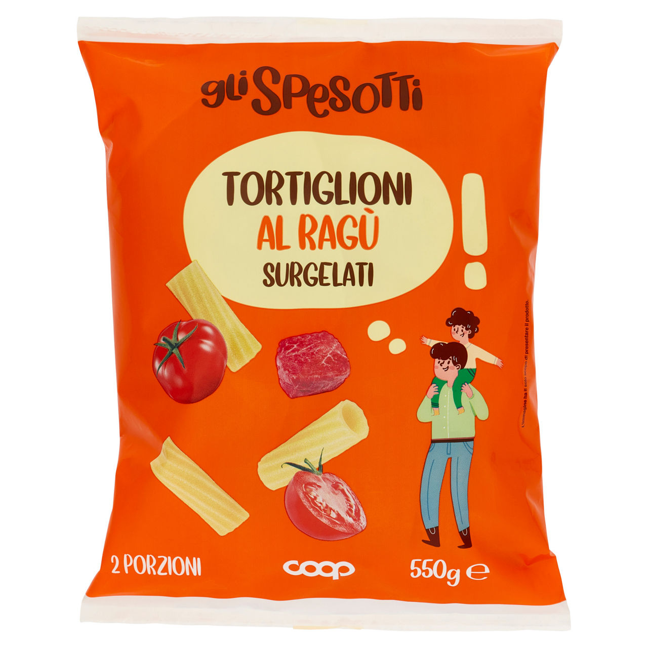 Tortiglioni al ragù surgelati 550 gr - Immagine 01