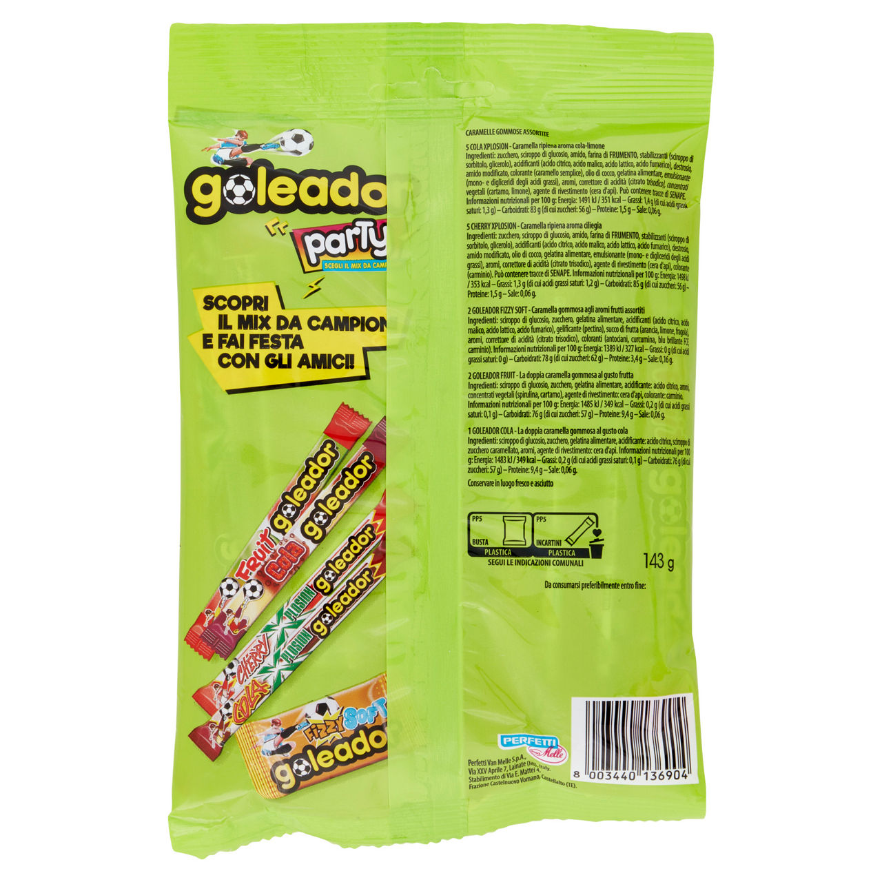 Caramelle Goleador 134 gr - Immagine 51