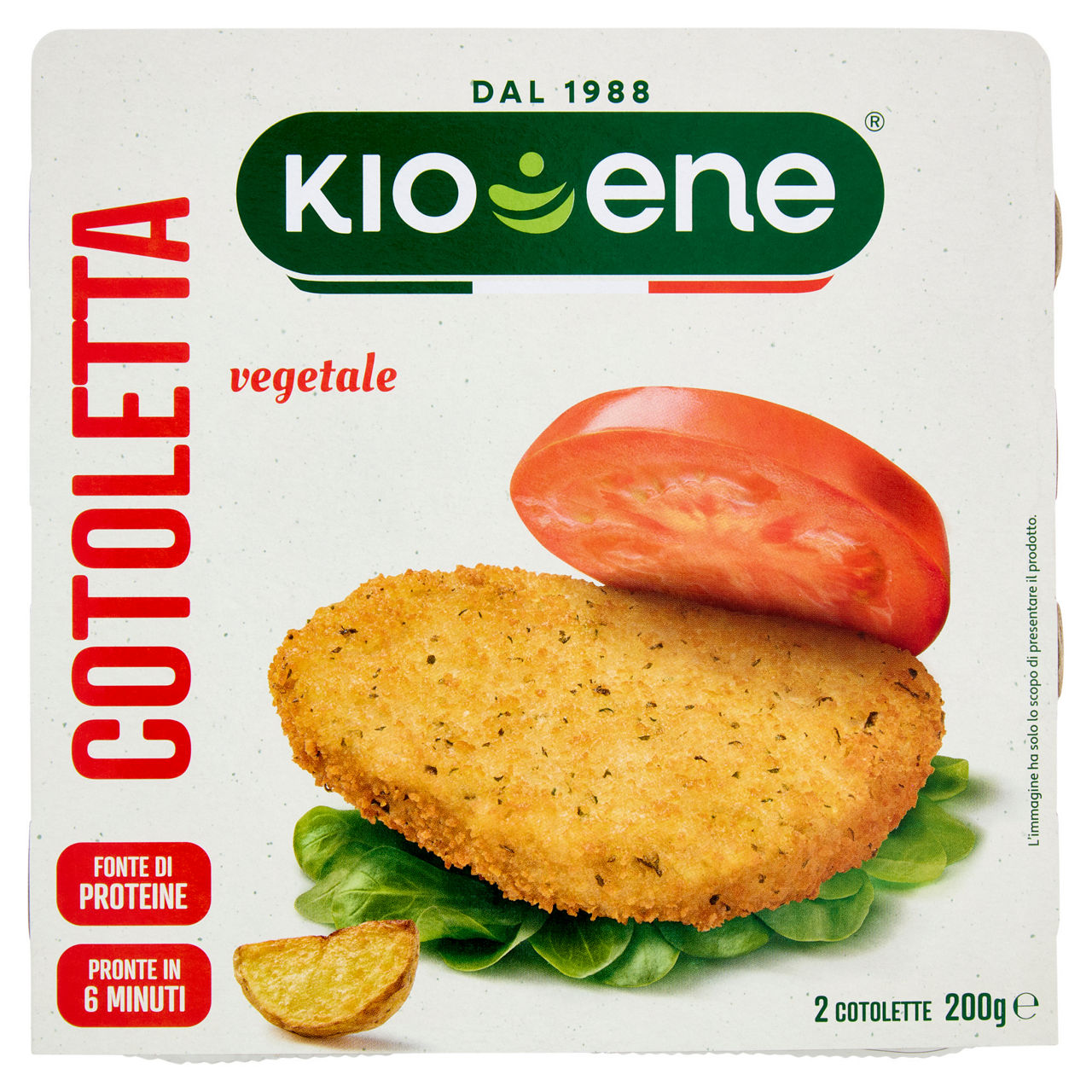Cotolette vegetali 2 pz 200 gr