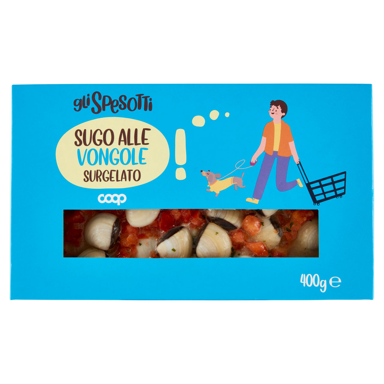 Sugo alle vongole surgelato 400 gr