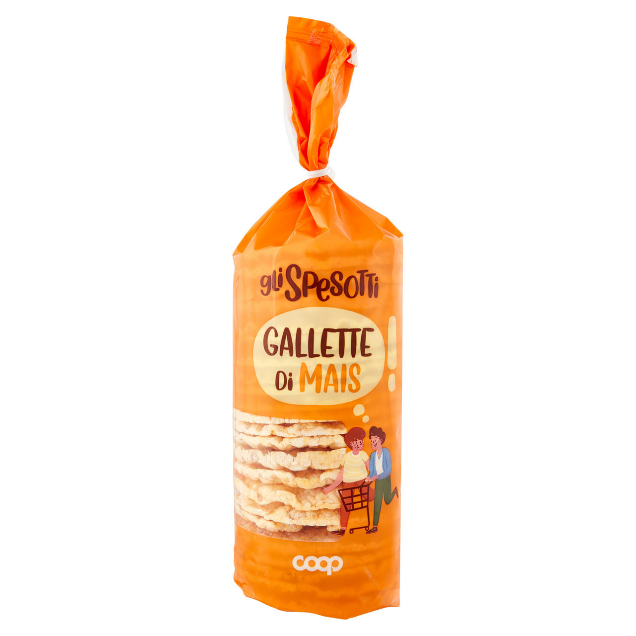 Gallette di mais gli spesotti coop tubo g120 - Immagine 01