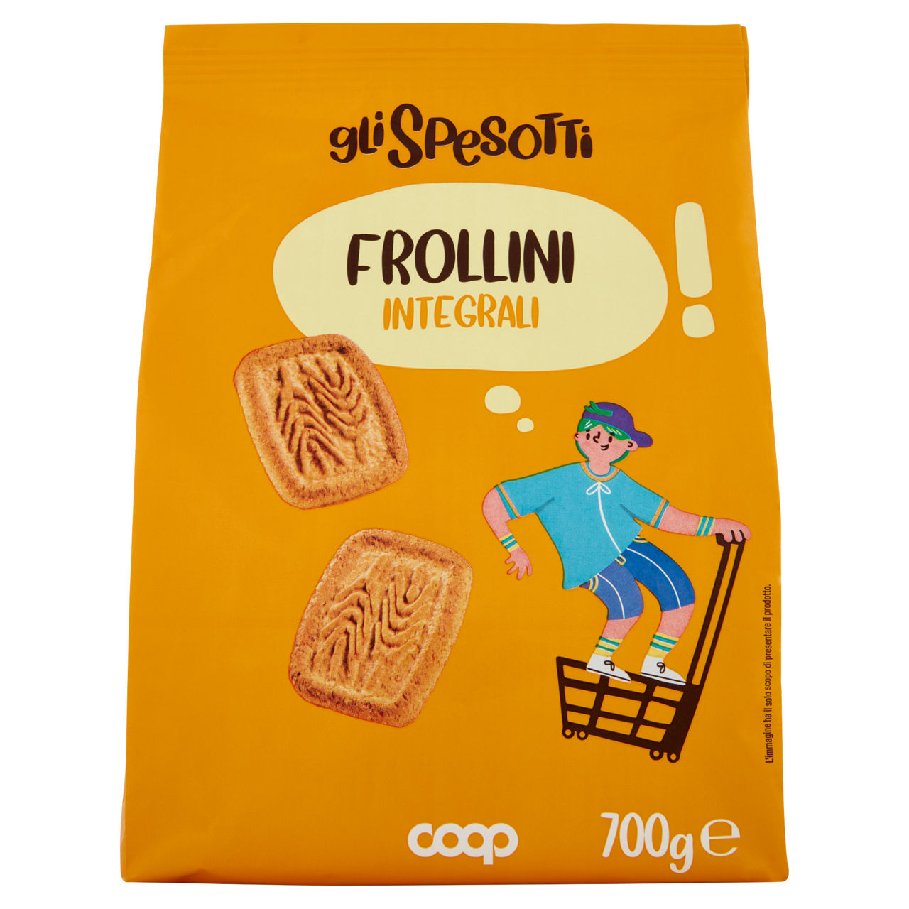 Biscotti frollini integrali 700 gr - Immagine 01