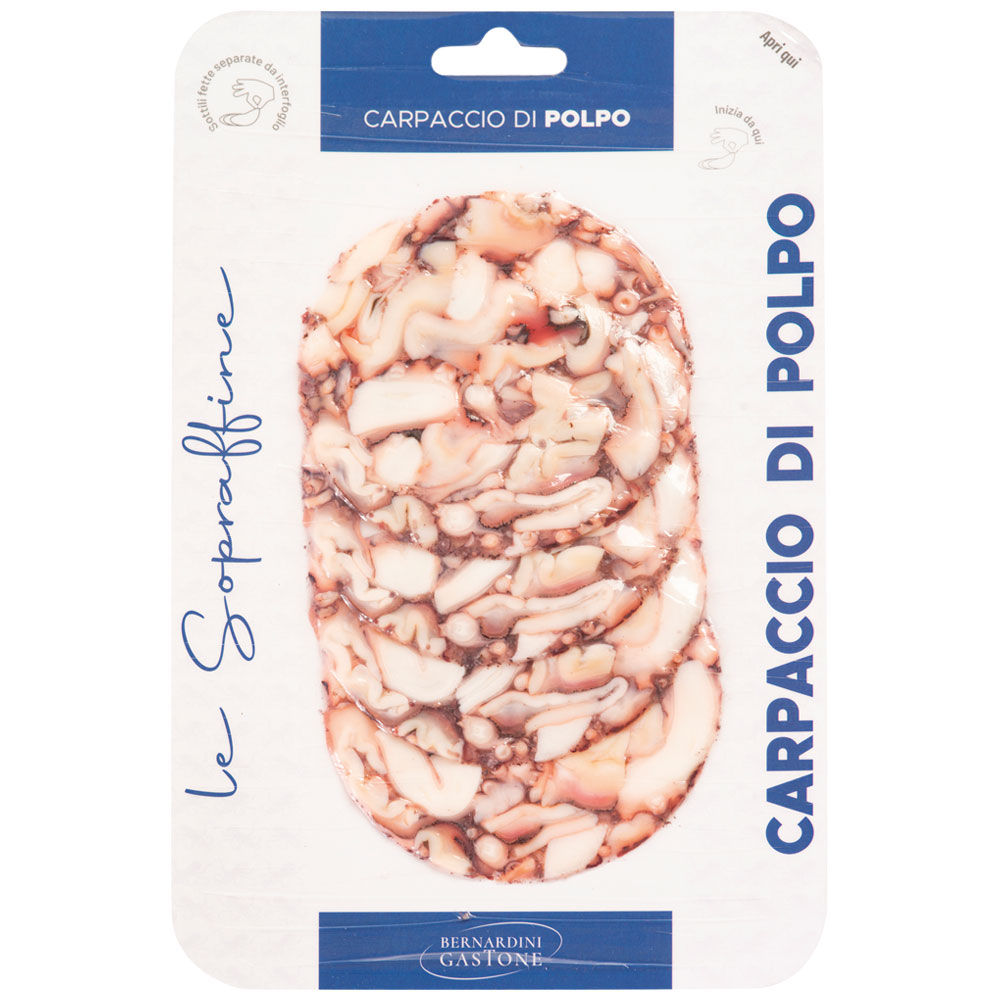 Carpaccio di polpo 70 gr
